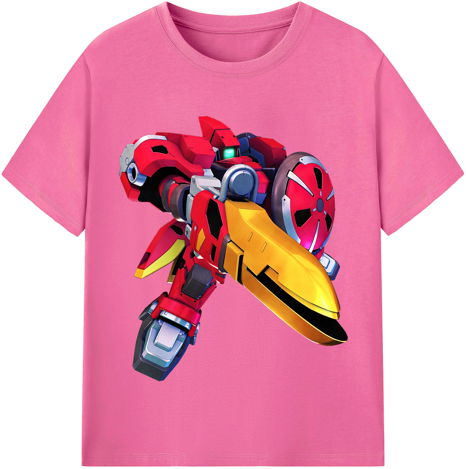 （画像用） 機動戦士ガンダム Mobile Suit Gundam レディースカジュアルプリントTシャツ（綿100％）